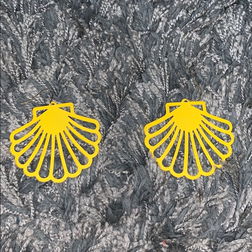 Bright earrings!